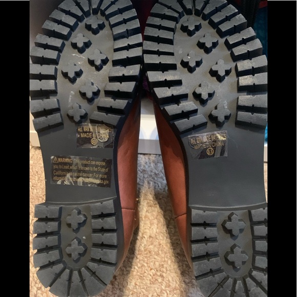 EUC Chase + Chloe brown booties - Picture 3 of 5